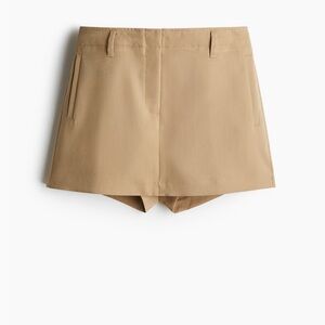 Classic Tan Twill Skort